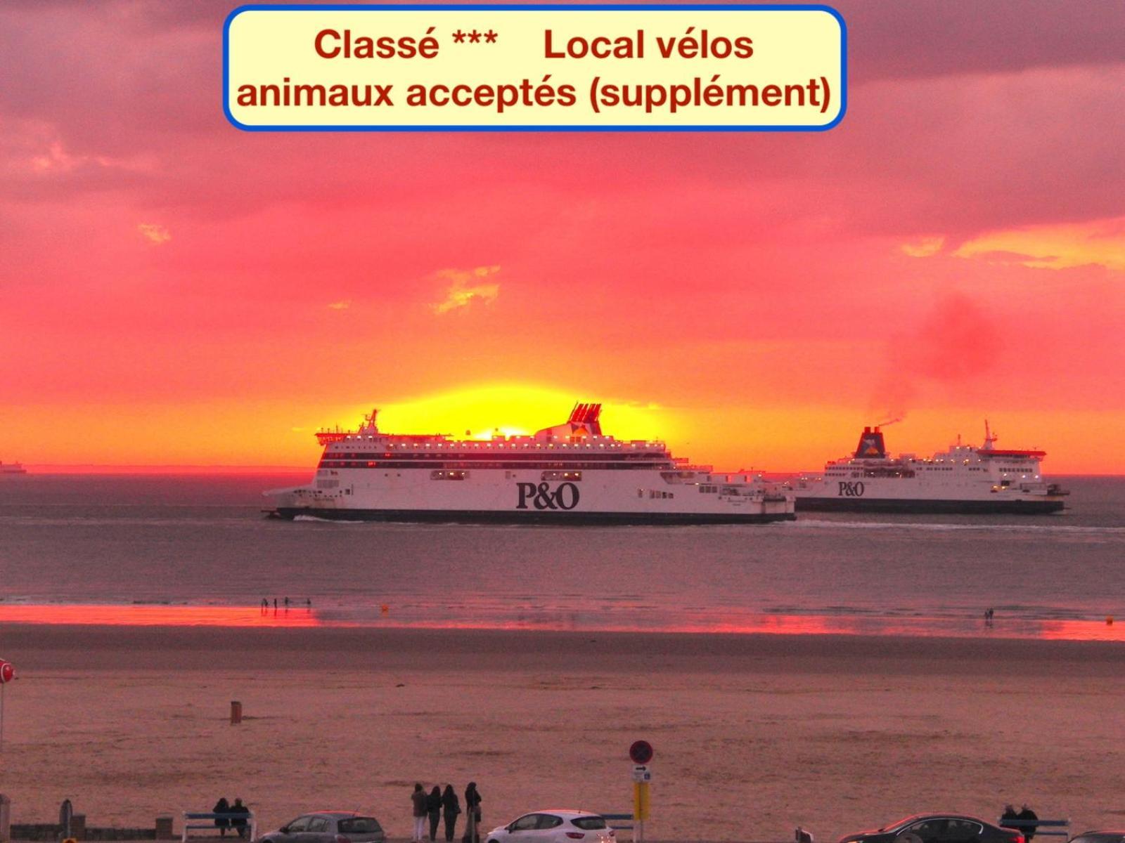Studio A La Plage - Vue Mer Calais Esterno foto